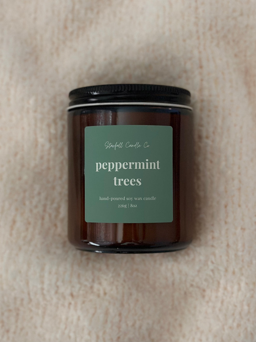 Peppermint Trees Soy Wax Candle