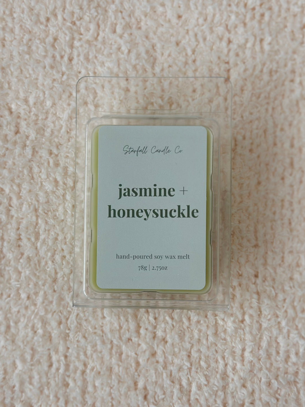 Jasmine + Honeysuckle Soy Wax Melt