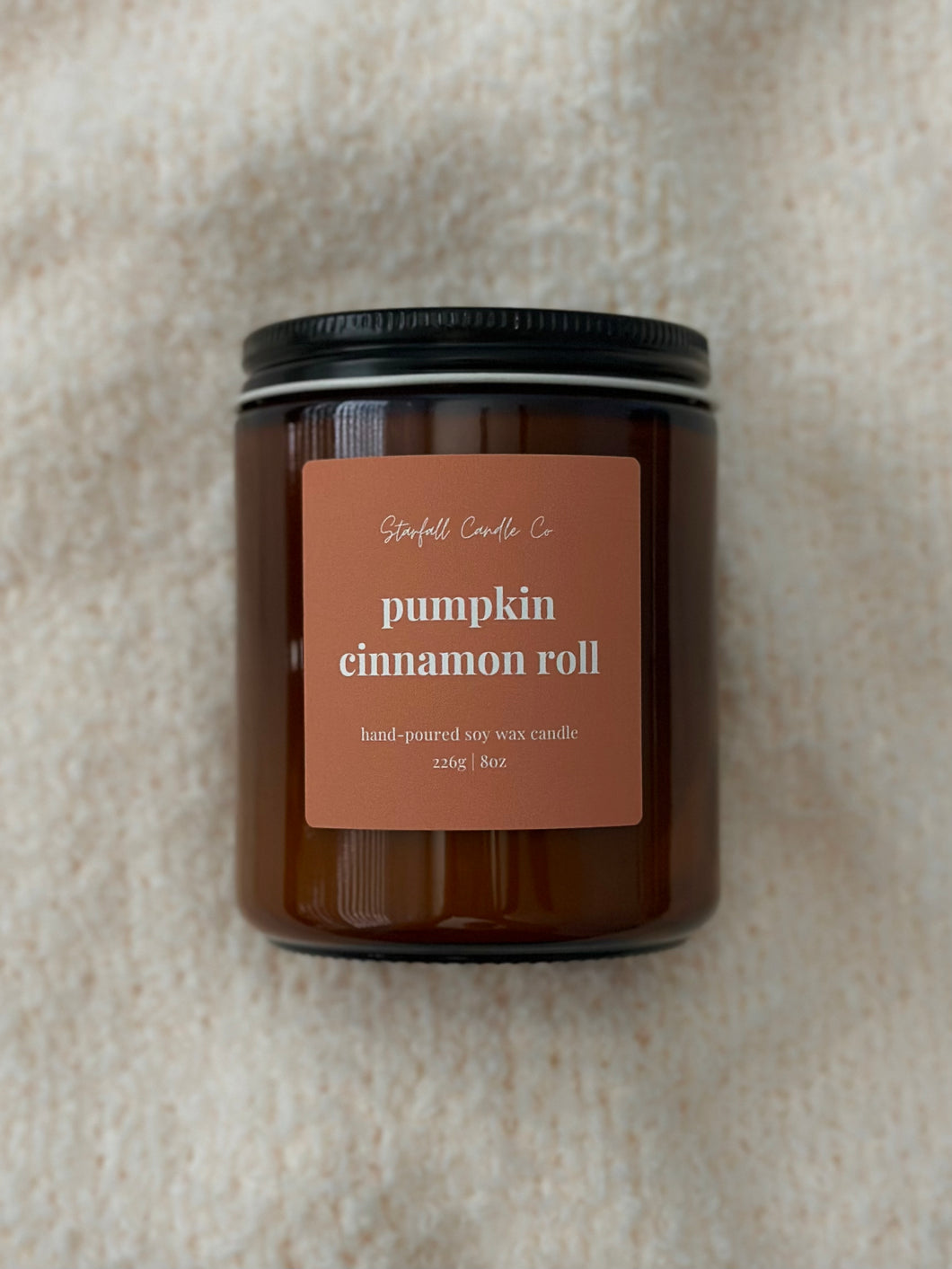 Pumpkin Cinnamon Roll Soy Wax Candle