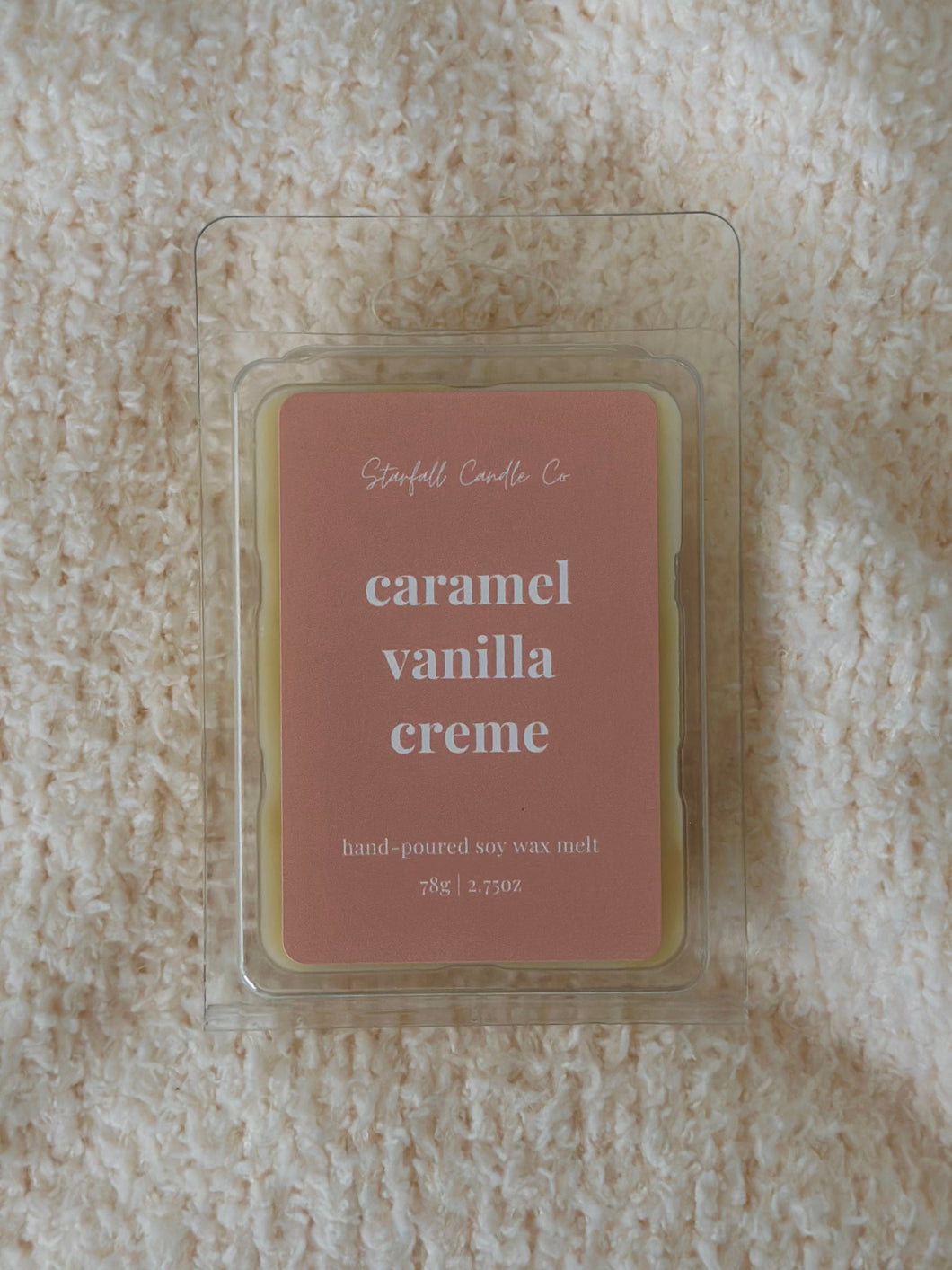 Caramel Vanilla Creme Soy Wax Melt