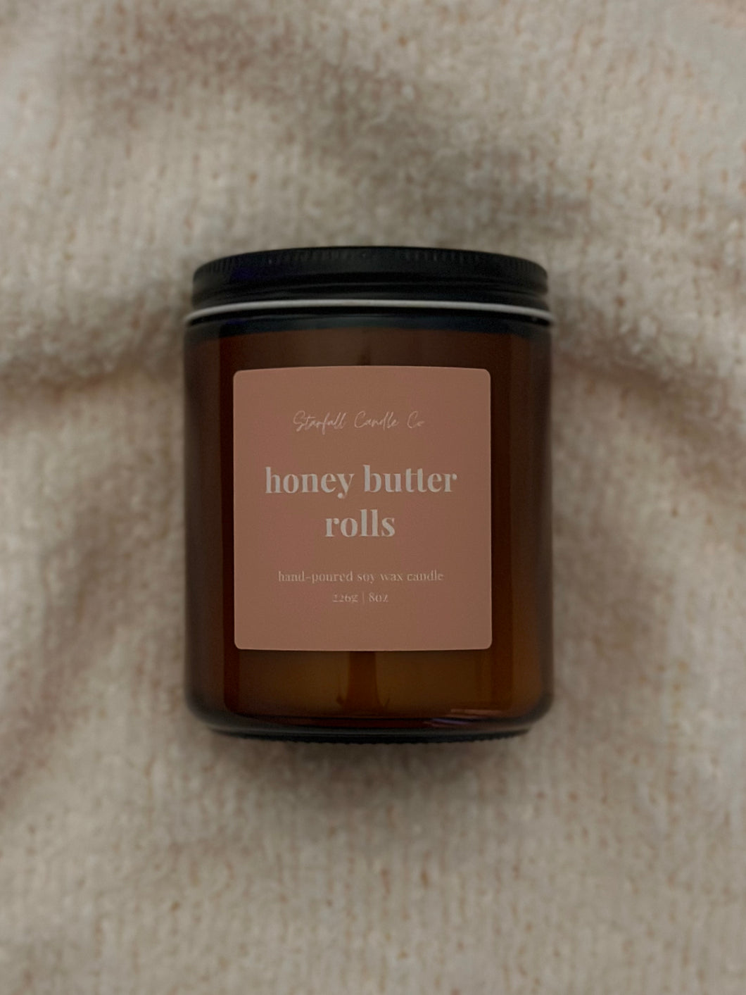 Honey Butter Rolls Soy Wax Candle