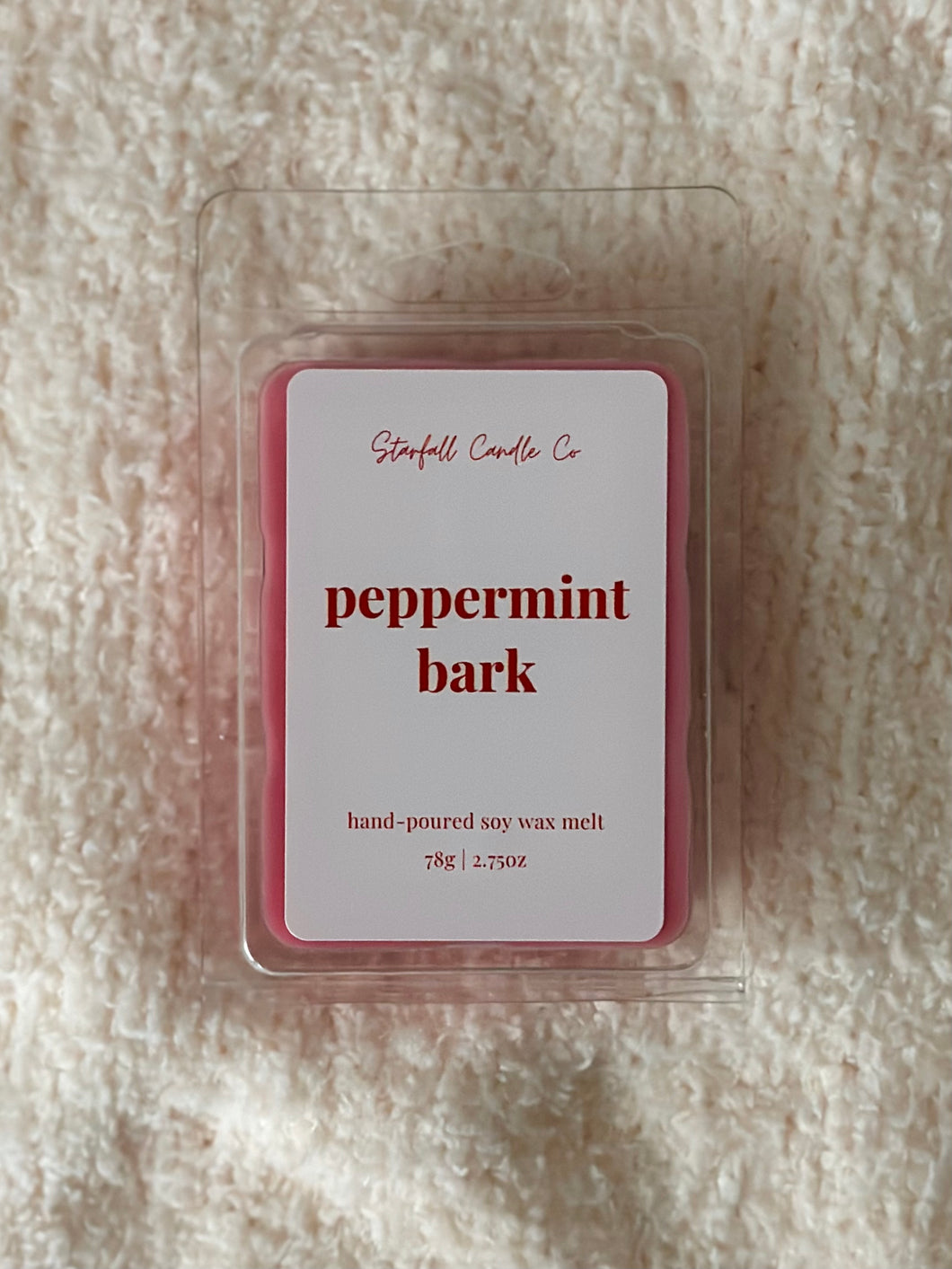 Peppermint Bark Soy Wax Melt