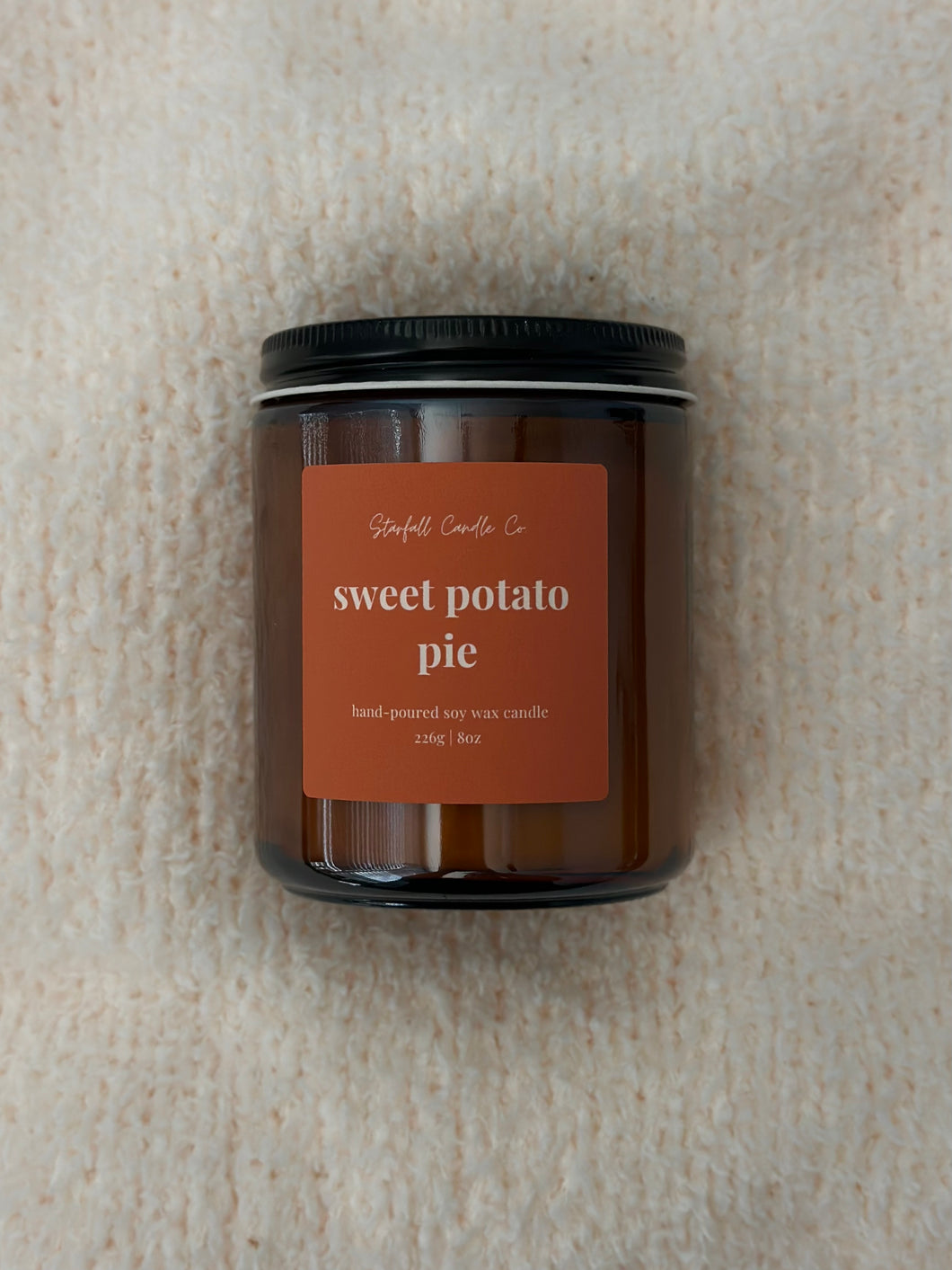 Sweet Potato Pie Soy Wax Candle