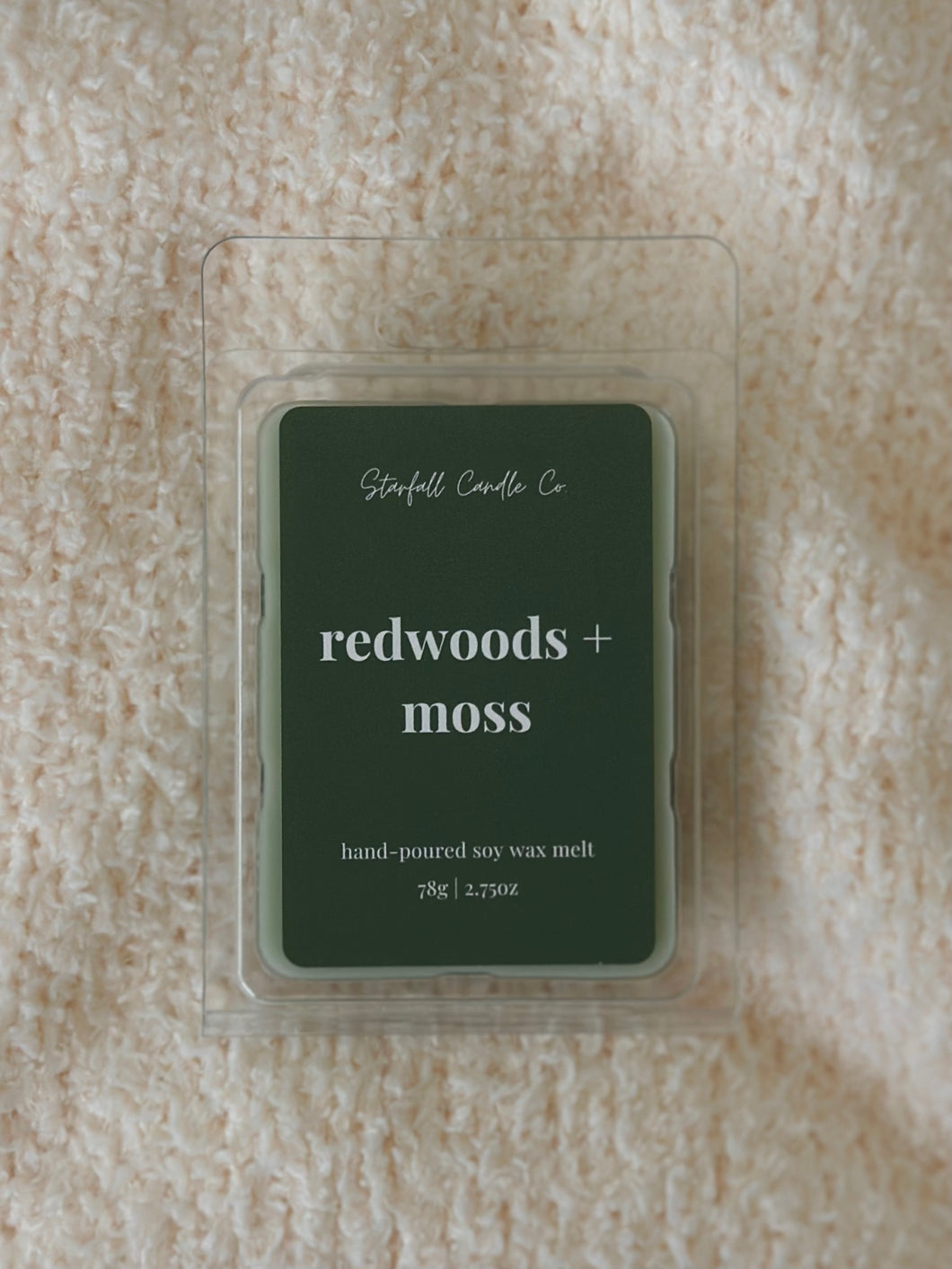 Redwoods + Moss Soy Wax Melt