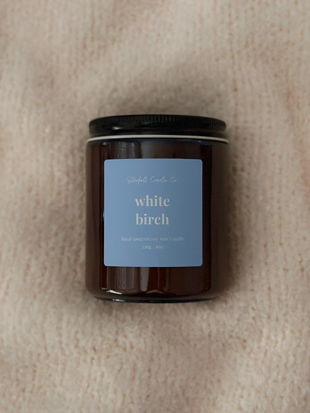 White Birch Soy Wax Candle